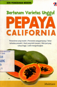 Bertanam Varietas Unggul Pepaya California